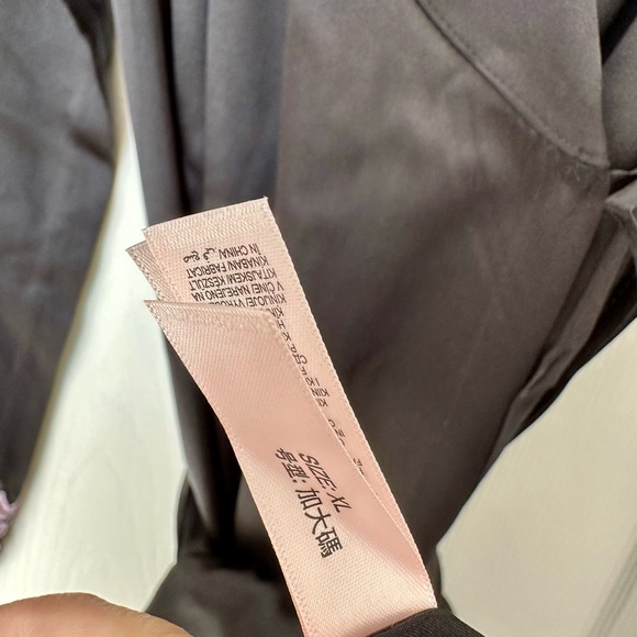 NWT Agent Provocateur 100% Silk Darina Dressing Gown Black Robe Luxury Lingerie - Picture 15 of 17